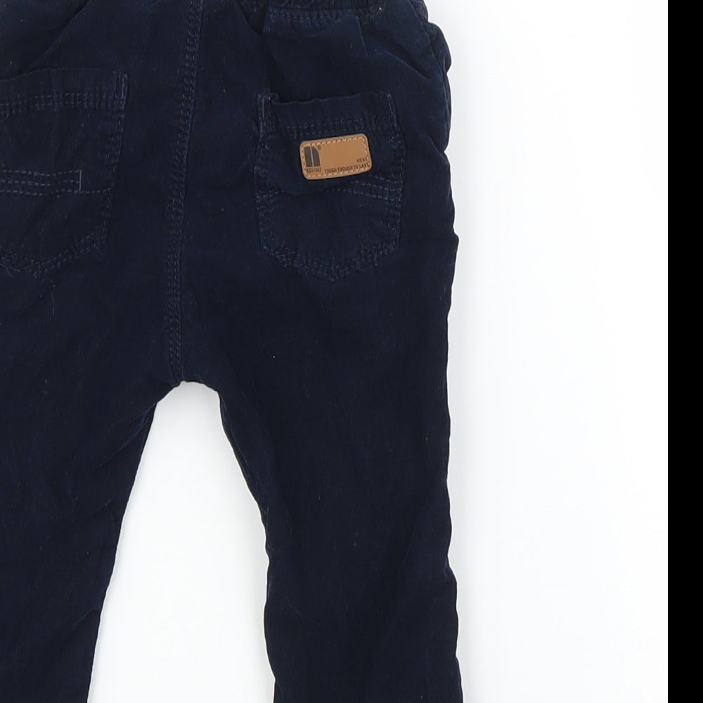 NEXT Boys Blue  Corduroy Cropped Jeans Size 3-6 Months