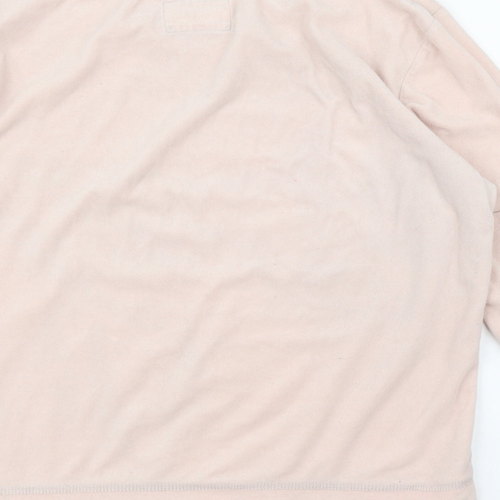 F&F Womens Pink Solid  Top Pyjama Top Size S