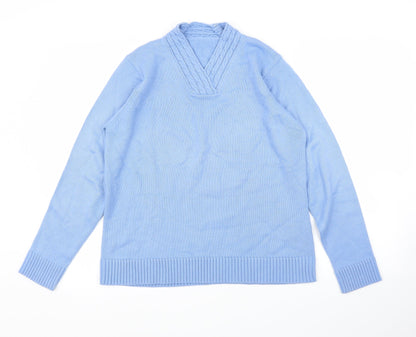 EWM Womens Blue   Pullover Jumper Size L