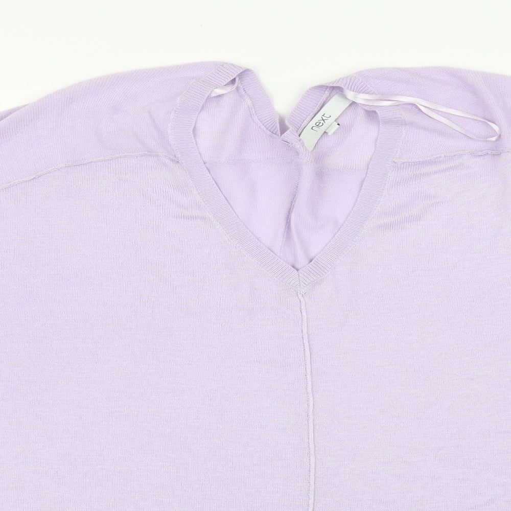 NEXT Womens Purple   Pullover Jumper Size L