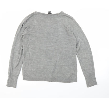 Primark Mens Grey   Pullover Jumper Size S