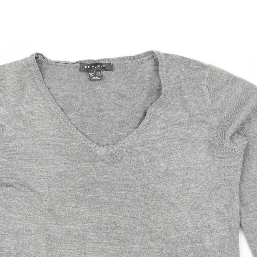 Primark Mens Grey   Pullover Jumper Size S