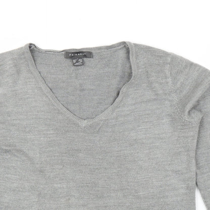 Primark Mens Grey   Pullover Jumper Size S