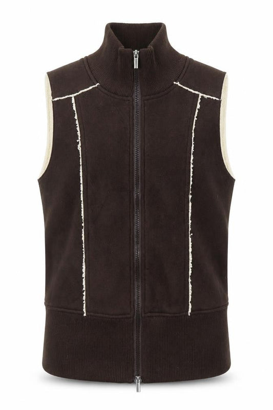 Primark Womens Brown   Full Zip Jumper Size 12  - Gilet