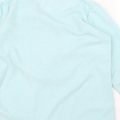Primark Girls Blue  Fleece Top Pyjama Top Size 10-11 Years  - Unicorn