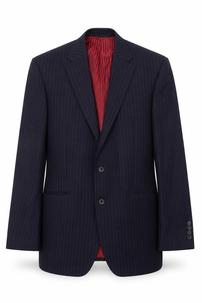 Mens UK Size 40 M&S Regular Blue Suit Jacket