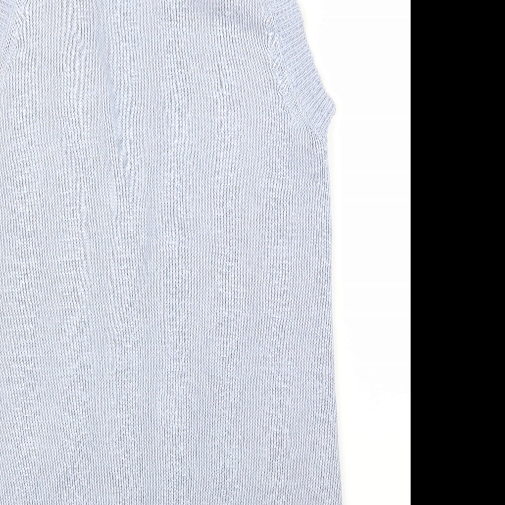 HONEY Womens Blue   Cardigan Jumper Size L