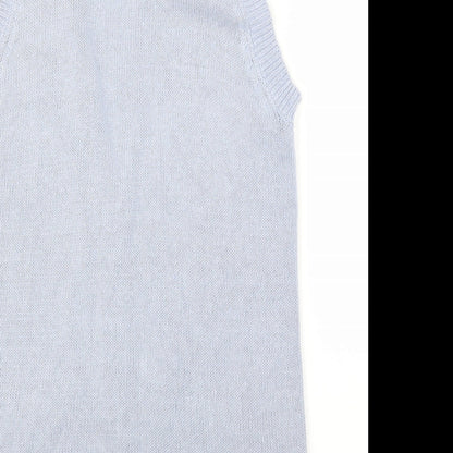 HONEY Womens Blue   Cardigan Jumper Size L