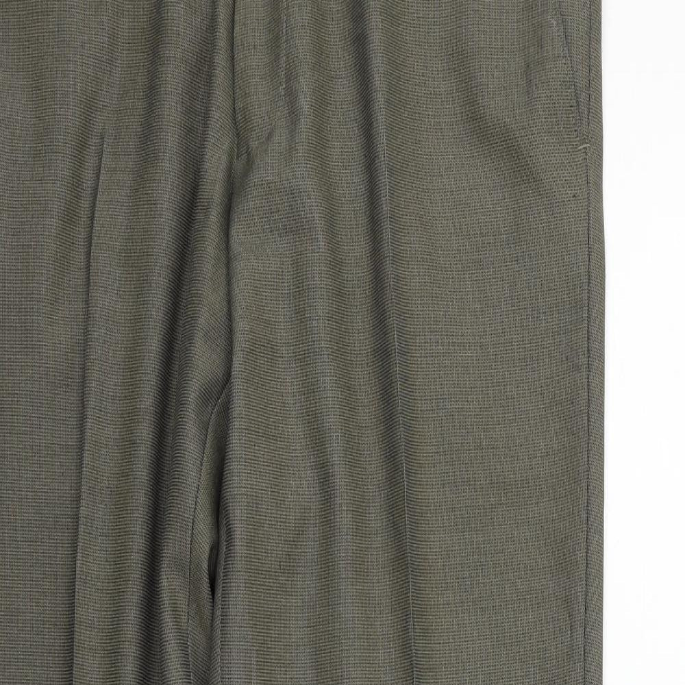 Womens UK Size 32 in Marks and Spencer Regular Fit  Grey Trousers