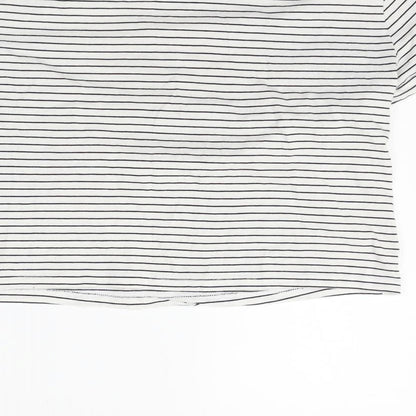 Womens UK Size 12 New Look White Basic Polo