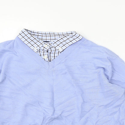 Pierre Cardin` Womens Blue   Basic T-Shirt Size M  - washable marks