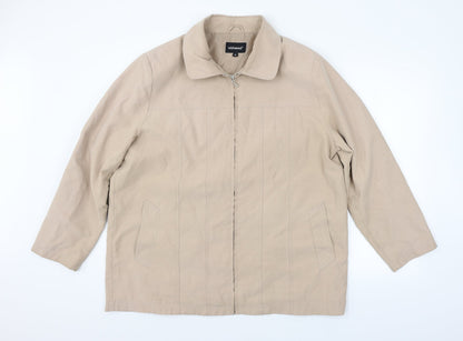 Womens UK Size 18 wishwood Beige Jacket