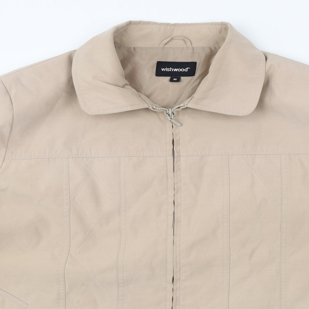 Womens UK Size 18 wishwood Beige Jacket