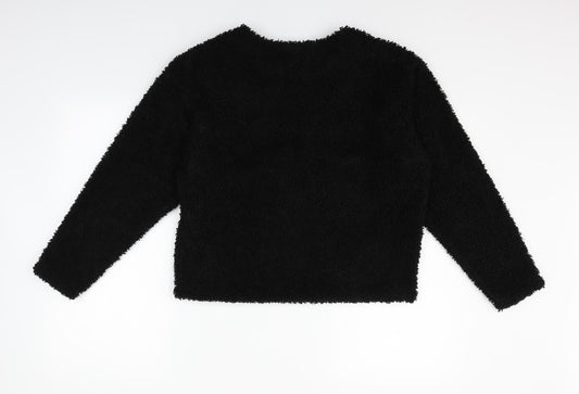 Preworn Womens Black   Pullover Jumper Size M