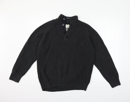 Blue Harbour Womens Black   Pullover Jumper Size L