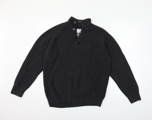 Blue Harbour Womens Black   Pullover Jumper Size L