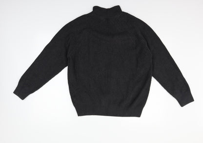 Blue Harbour Womens Black   Pullover Jumper Size L
