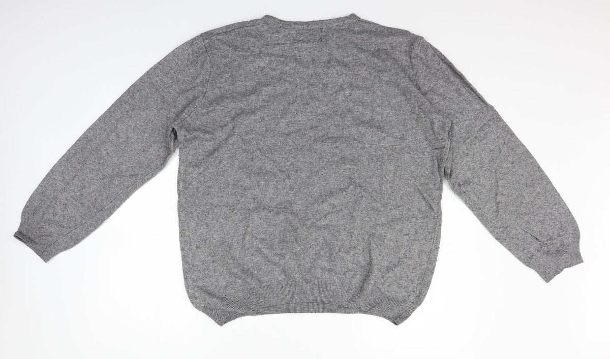 Marks & Spencer Womens Grey   Pullover Jumper Size XL