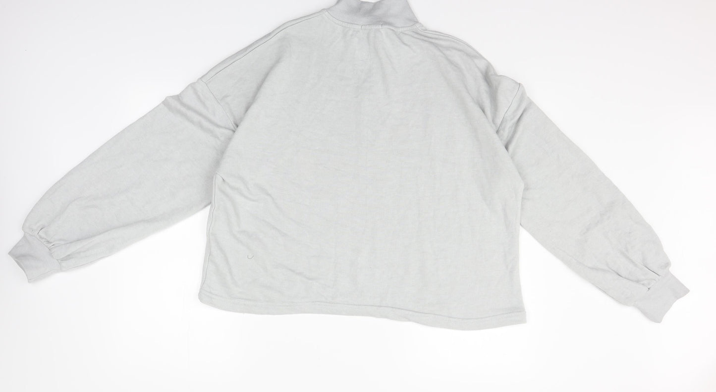 Boohoo Mens Grey   Pullover Jumper Size L