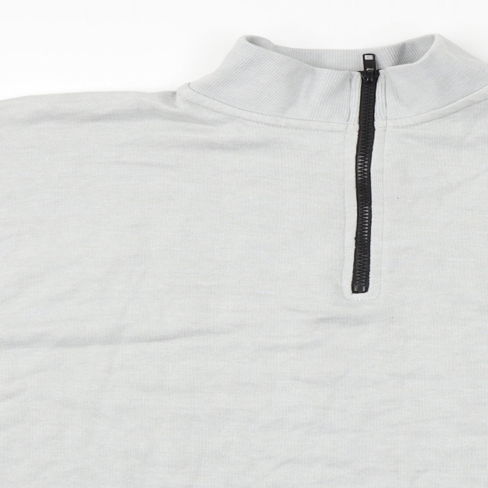 Boohoo Mens Grey   Pullover Jumper Size L