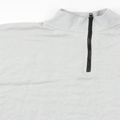 Boohoo Mens Grey   Pullover Jumper Size L