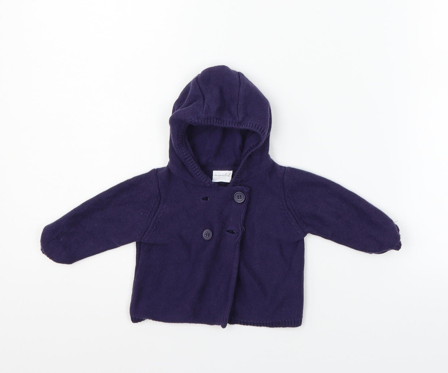 Mini Club Girls Blue   Cardigan Jumper Size 0-3 Months