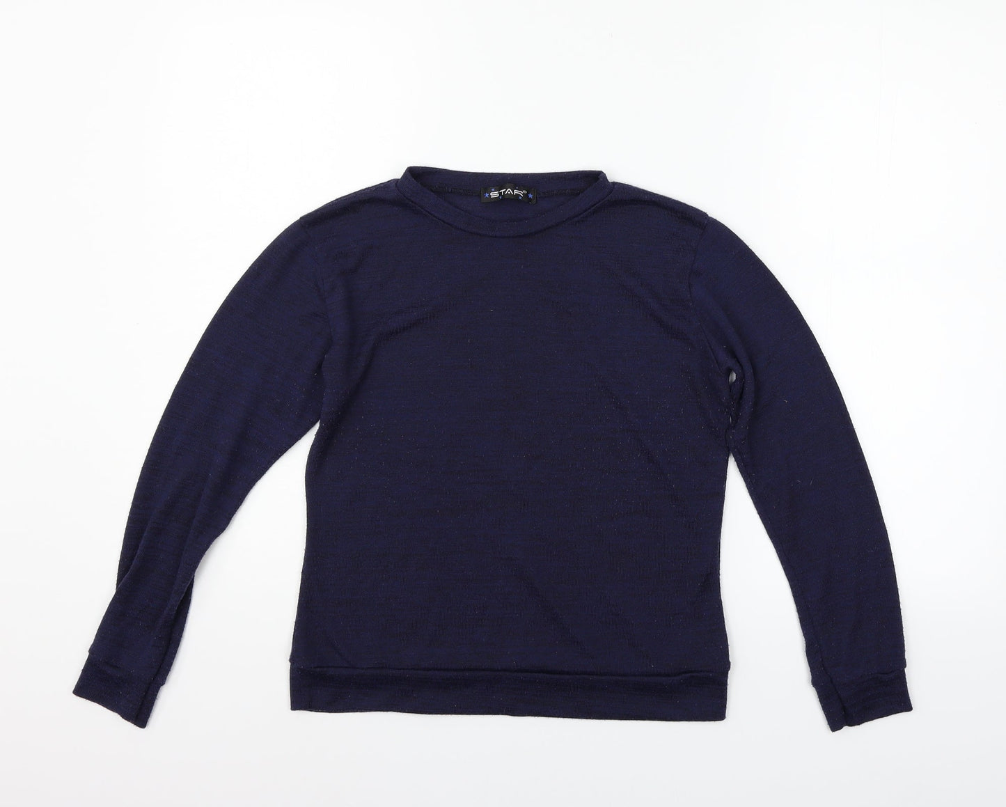 Star Womens Blue   Pullover Jumper Size S