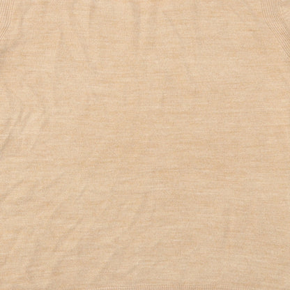 Marks and Spencer Womens Beige   Pullover Jumper Size 12