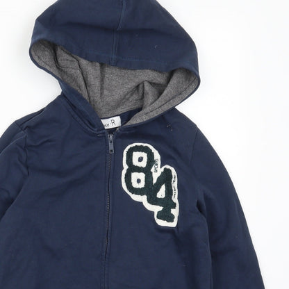 Abcd Boys Blue   Full Zip Hoodie Size 12 Years  - 84