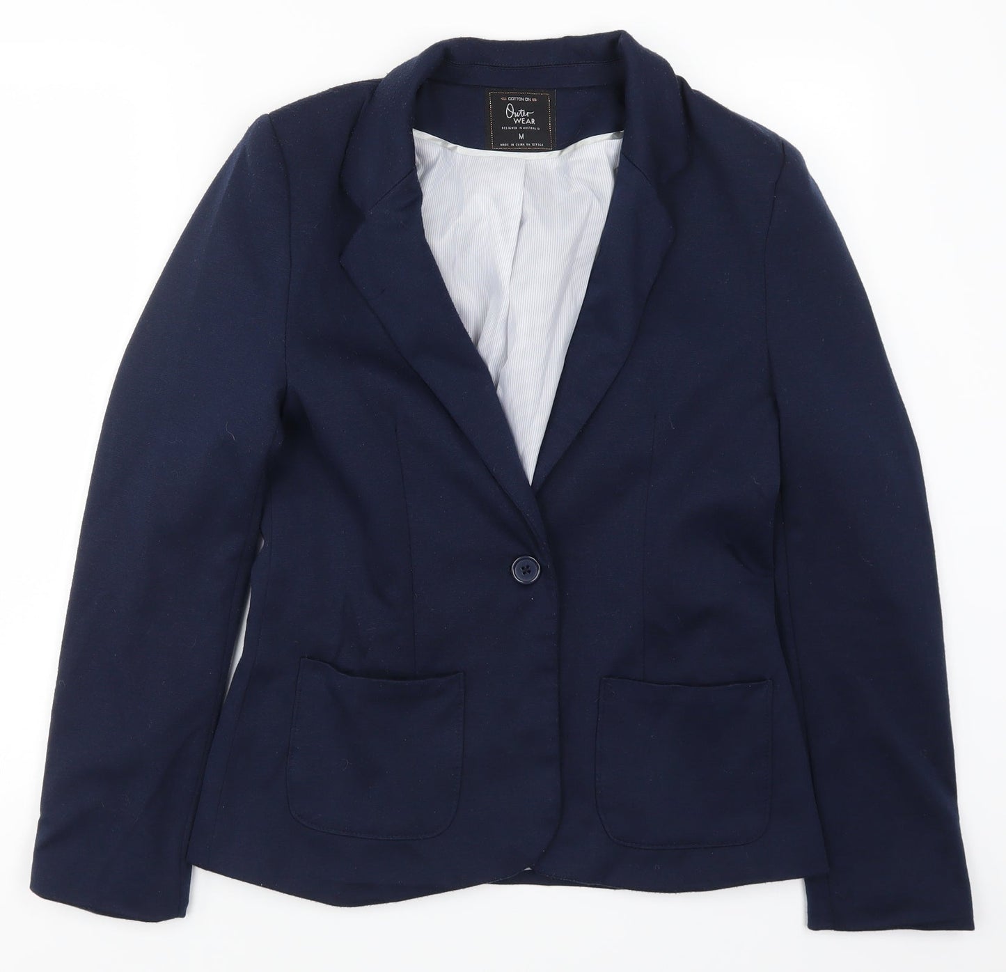 Cotton On Womens Blue   Jacket Blazer Size M