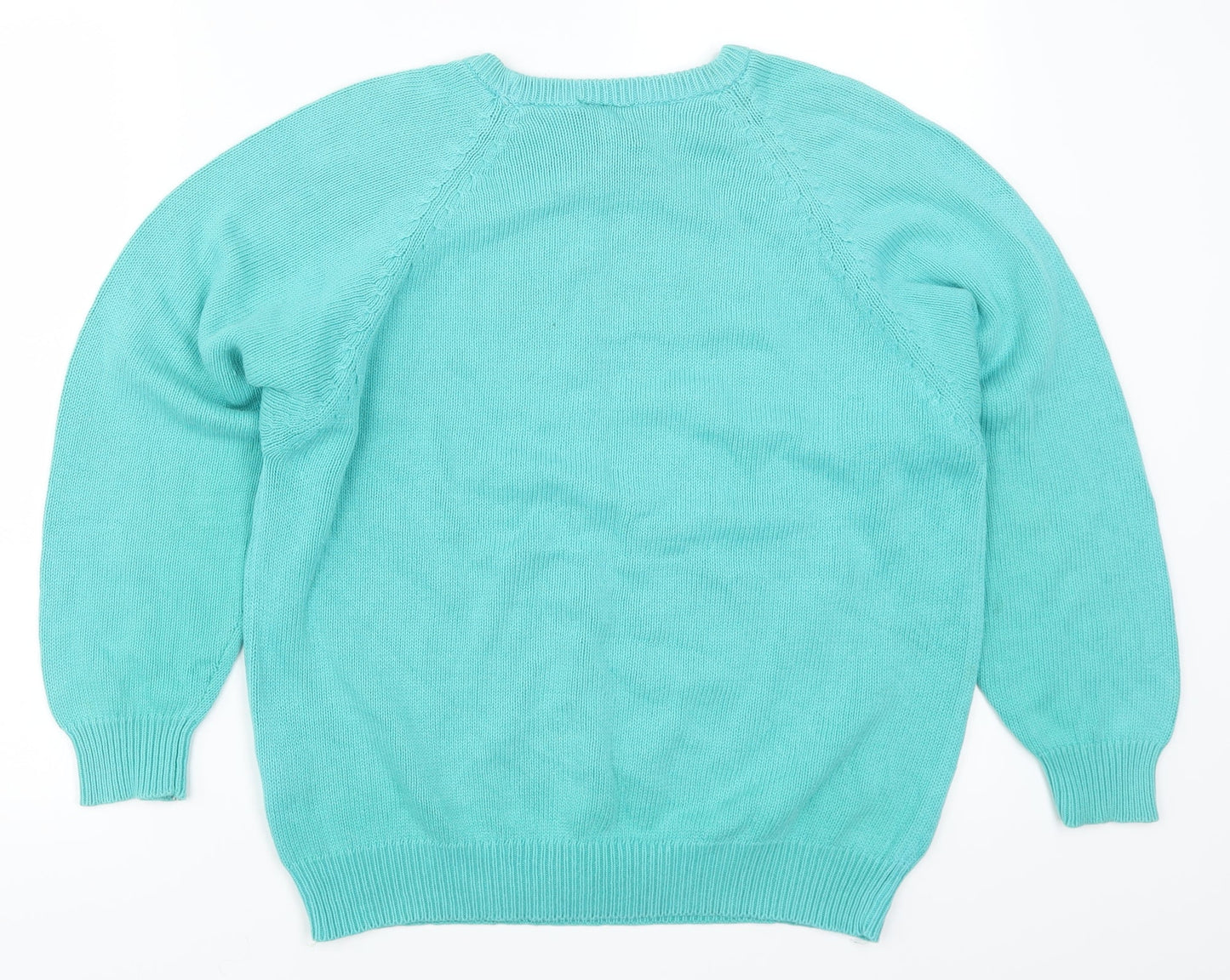 Casual Club Womens Blue   Pullover Jumper Size M