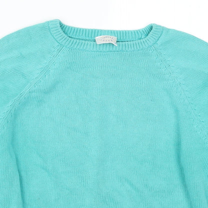 Casual Club Womens Blue   Pullover Jumper Size M