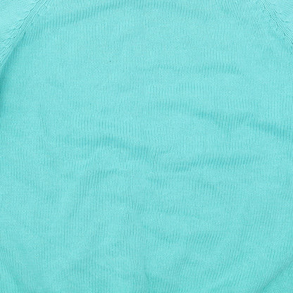 Casual Club Womens Blue   Pullover Jumper Size M