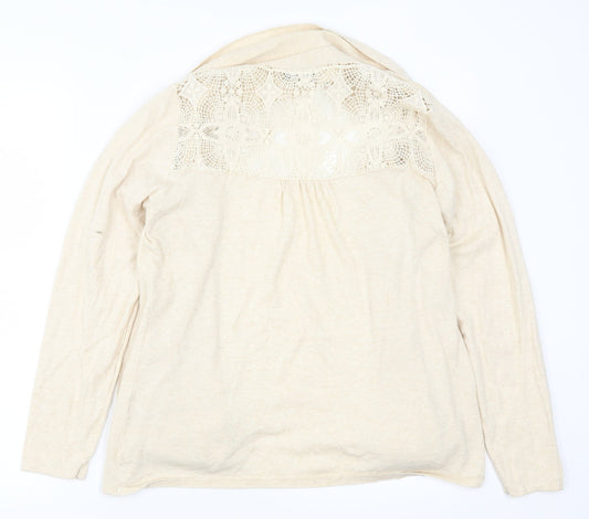 F&F Womens Beige   Cardigan Jumper Size 18