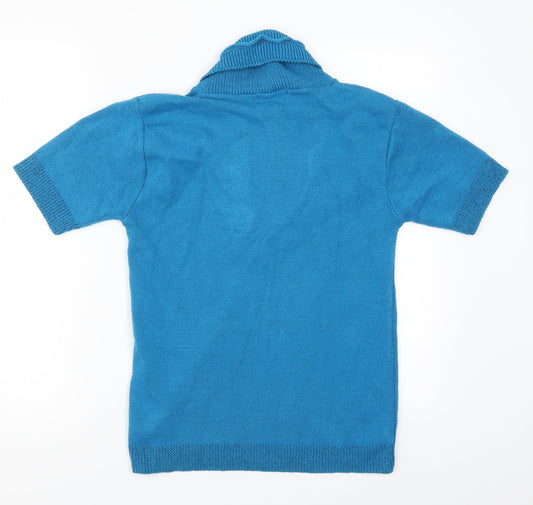 Pulse Womens Blue   Pullover Jumper Size S