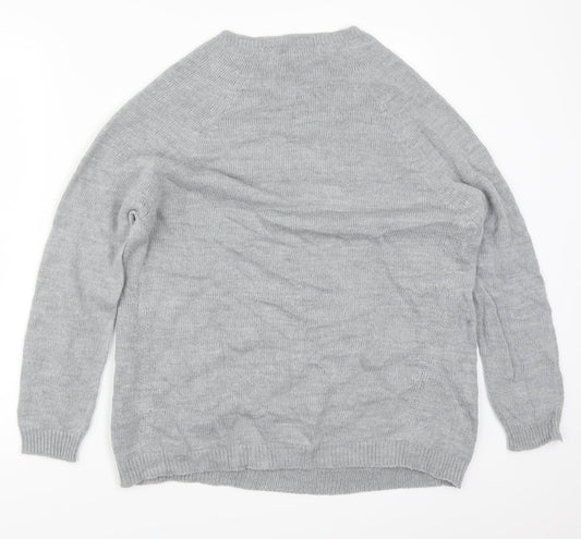 Replay Womens Grey   Pullover Jumper Size L