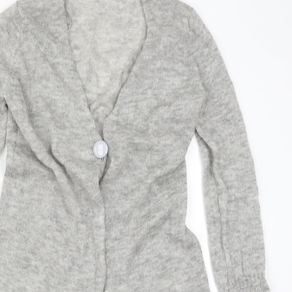 Coccole Womens Grey   Cardigan Jumper Size L