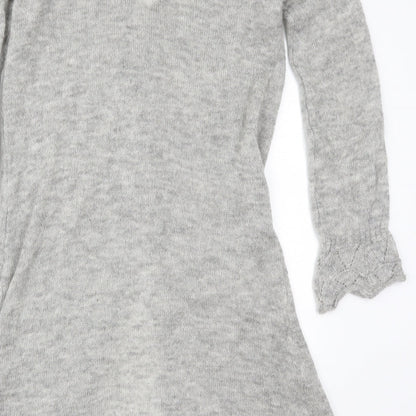 Coccole Womens Grey   Cardigan Jumper Size L