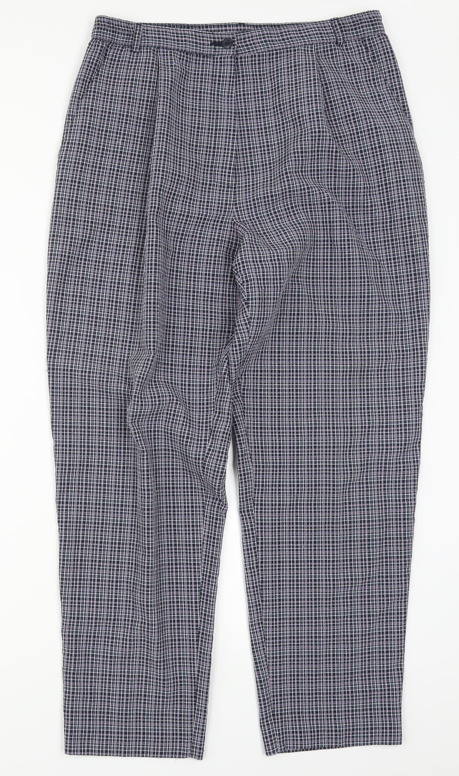 Womens UK Size 16 Marks and Spencer Regular Fit  Purple Trousers