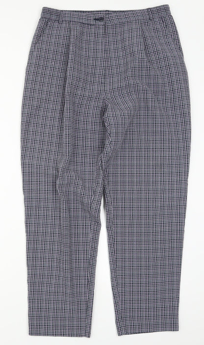 Womens UK Size 16 Marks and Spencer Regular Fit  Purple Trousers