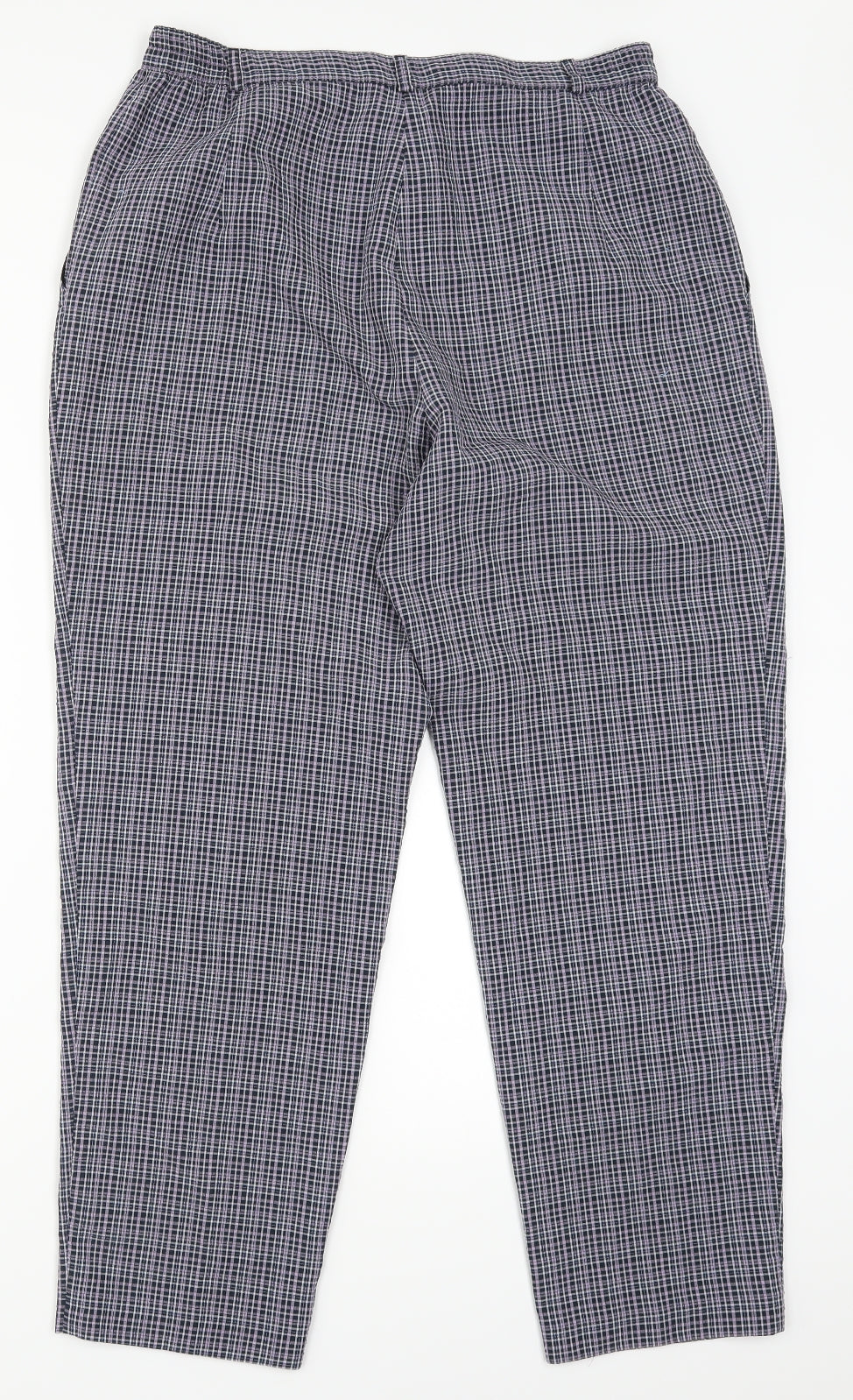 Womens UK Size 16 Marks and Spencer Regular Fit  Purple Trousers