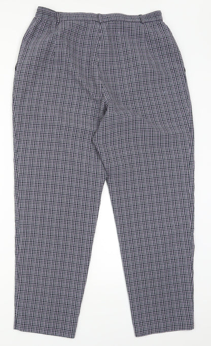 Womens UK Size 16 Marks and Spencer Regular Fit  Purple Trousers