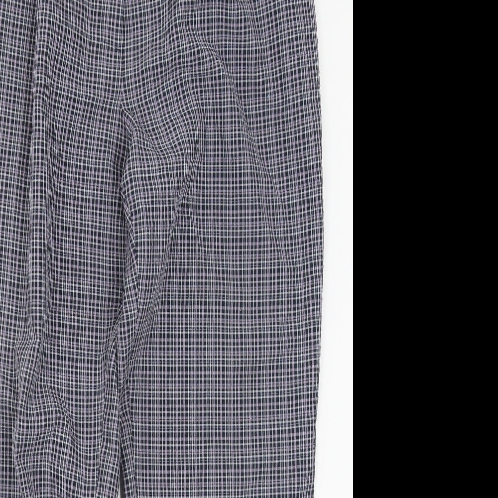 Womens UK Size 16 Marks and Spencer Regular Fit  Purple Trousers