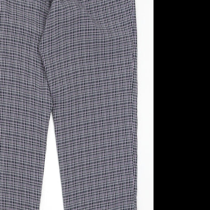 Womens UK Size 16 Marks and Spencer Regular Fit  Purple Trousers