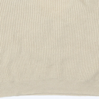 H&M Womens Beige   Pullover Jumper Size L