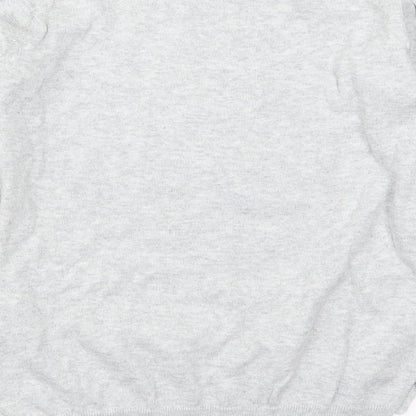 H&M Girls Grey   Pullover Jumper Size 9-10 Years  - Penguin