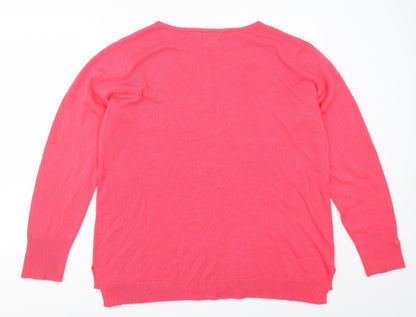 Primark Womens Pink   Pullover Jumper Size 18