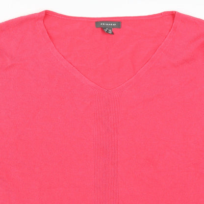Primark Womens Pink   Pullover Jumper Size 18