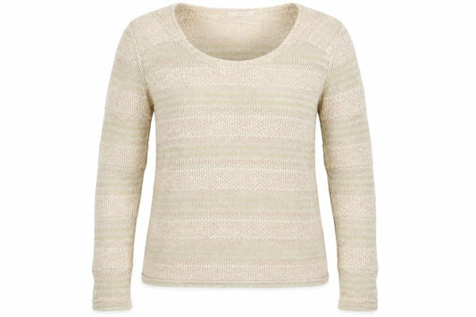 Oasis Womens Beige   Pullover Jumper Size M