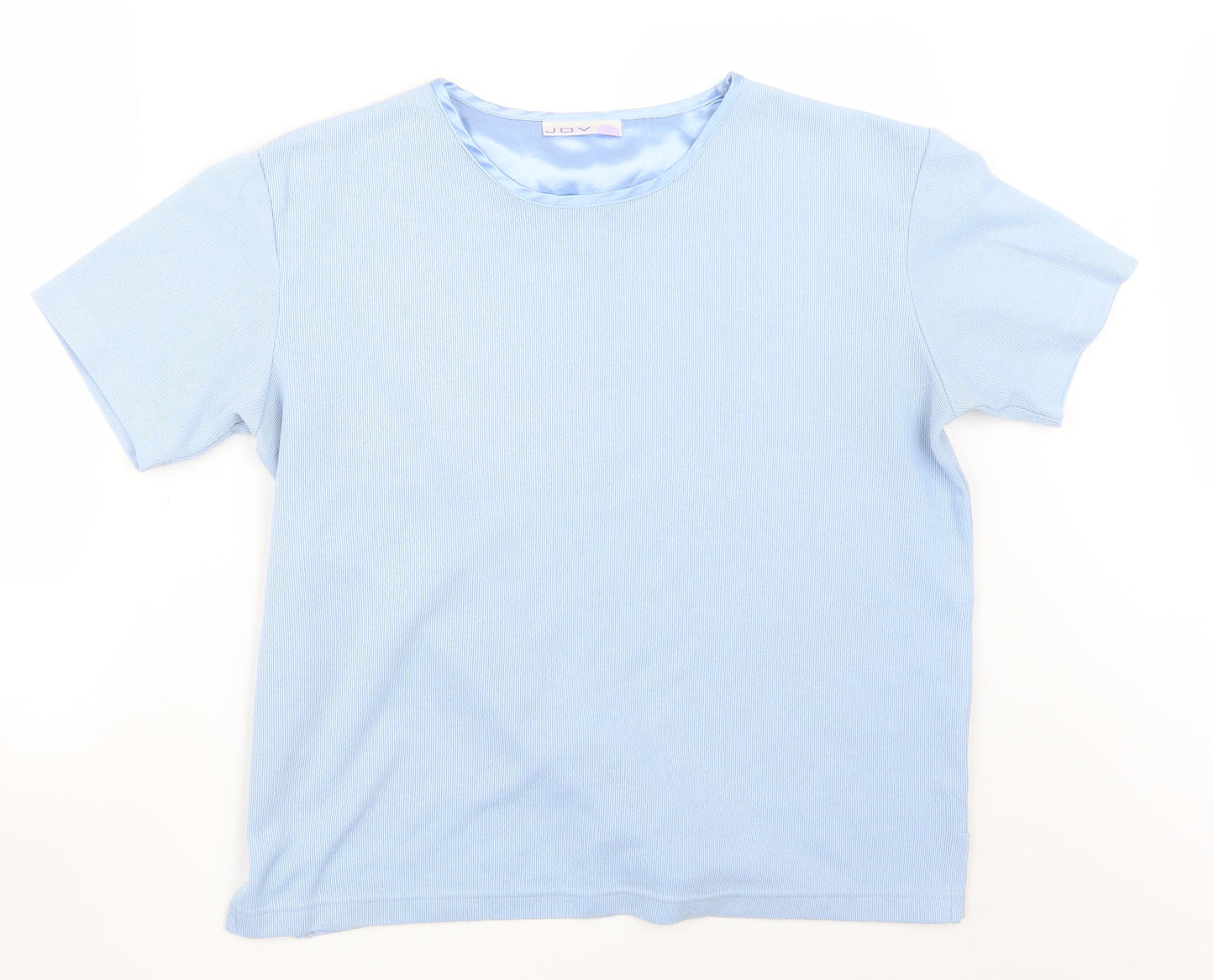 JDV Womens Blue  Knit Pullover Jumper Size 10